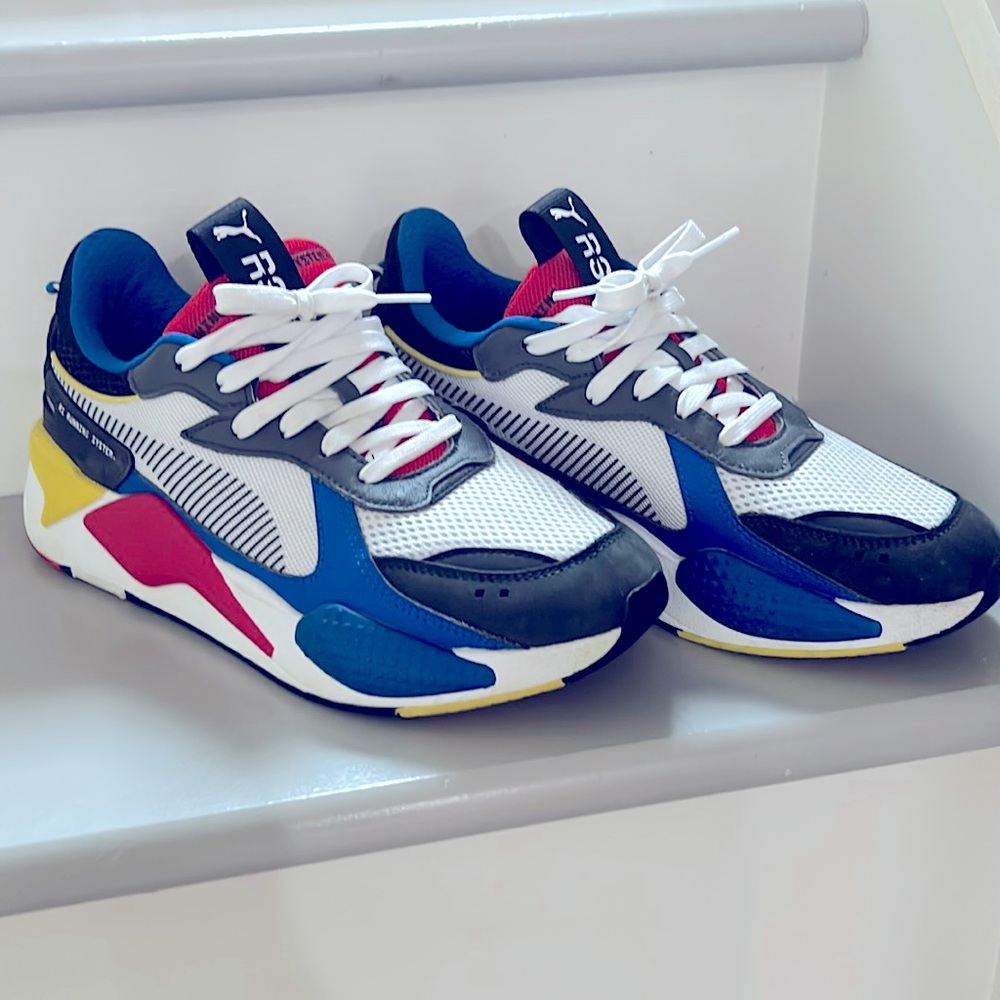Puma - RS-X - White, Blue, Red, Gray, Black
